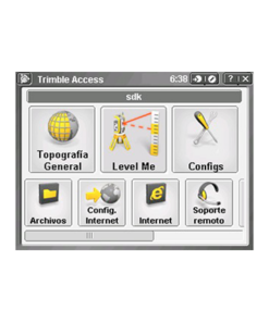 Software Settop Trimble Access